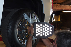 Wheel alignment in Highlands Ranch